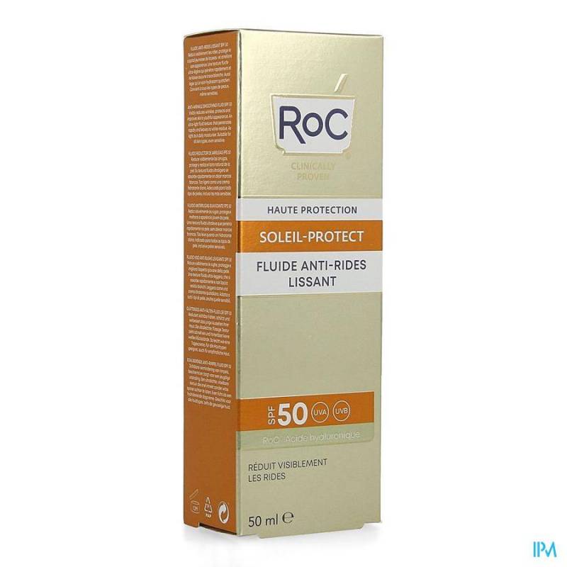 ROC SOL PROTECT A/WRINKLE SMOOTH.FLUID IP50 TB50ML