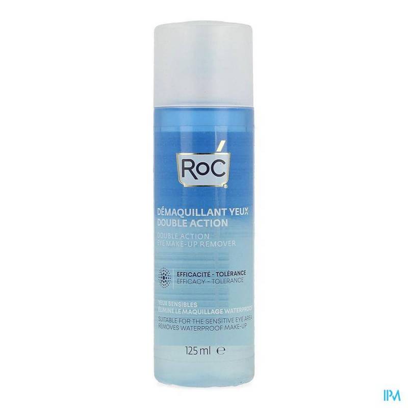 ROC DOUBLE ACTION EYE MAKE-UP REMOVER FL 125ML