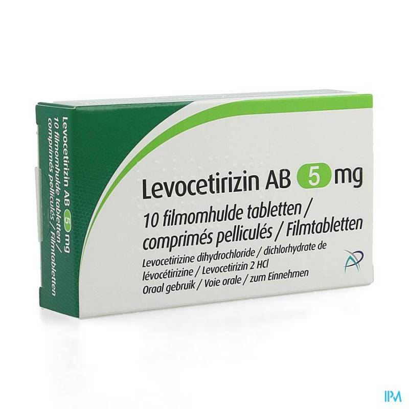 LEVOCETIRIZIN AB 5MG               10COMP