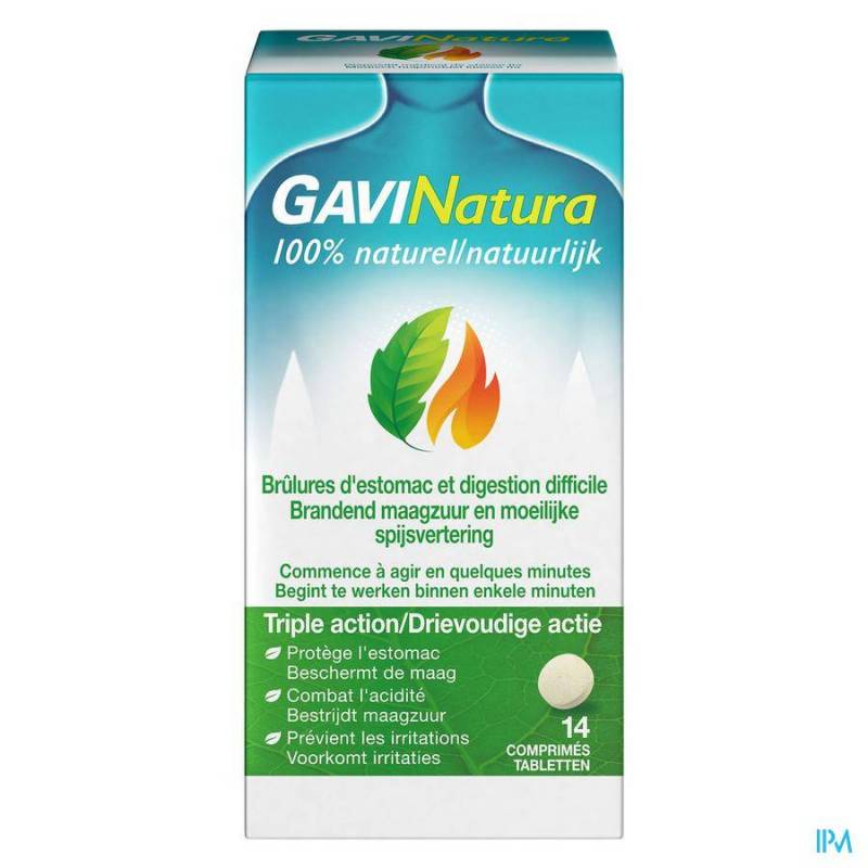Gaviscon - GaviNatura | 14 Tabletten