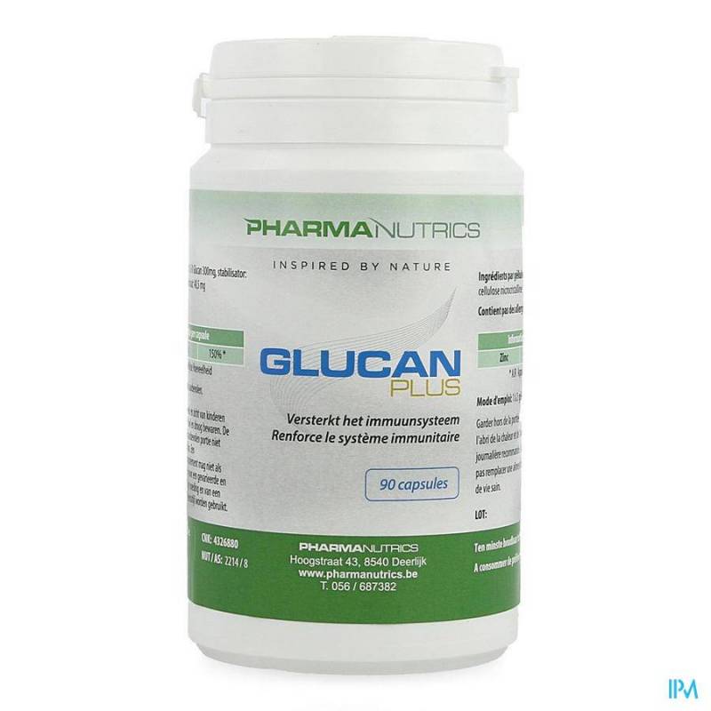 GLUCAN PLUS ACTIVE IMMUN. V-CAPS 90 PHARMANUTRICS