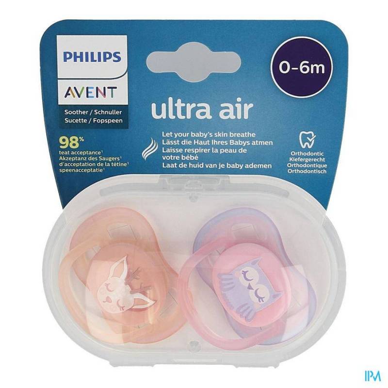 PHILIPS AVENT SUCETTE 0M GIRL