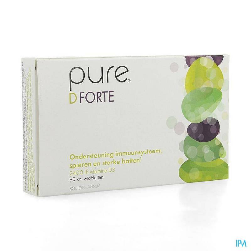Pure D Forte 90 Kauwtabletten