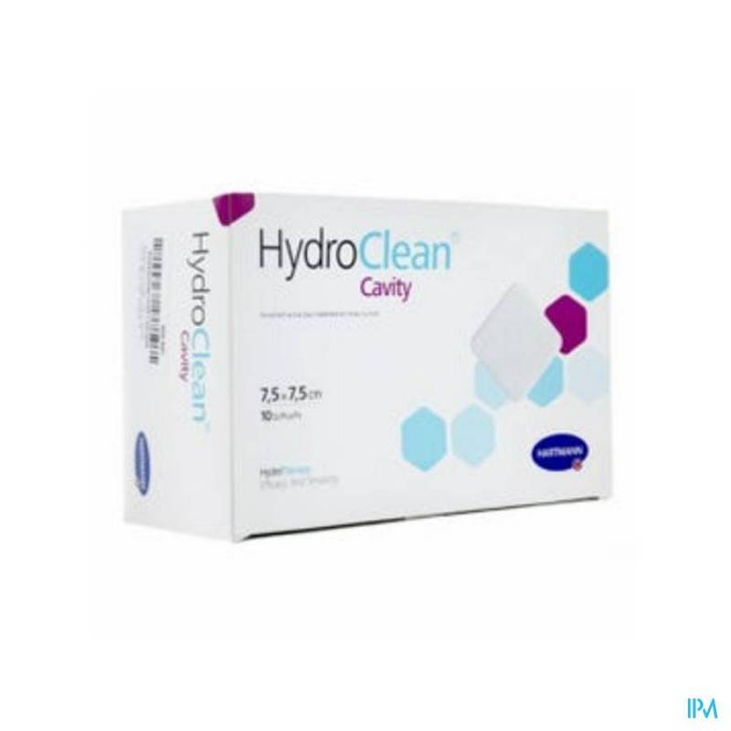 HydroClean ad. cav. 7,5x7,5cm 10 p/s