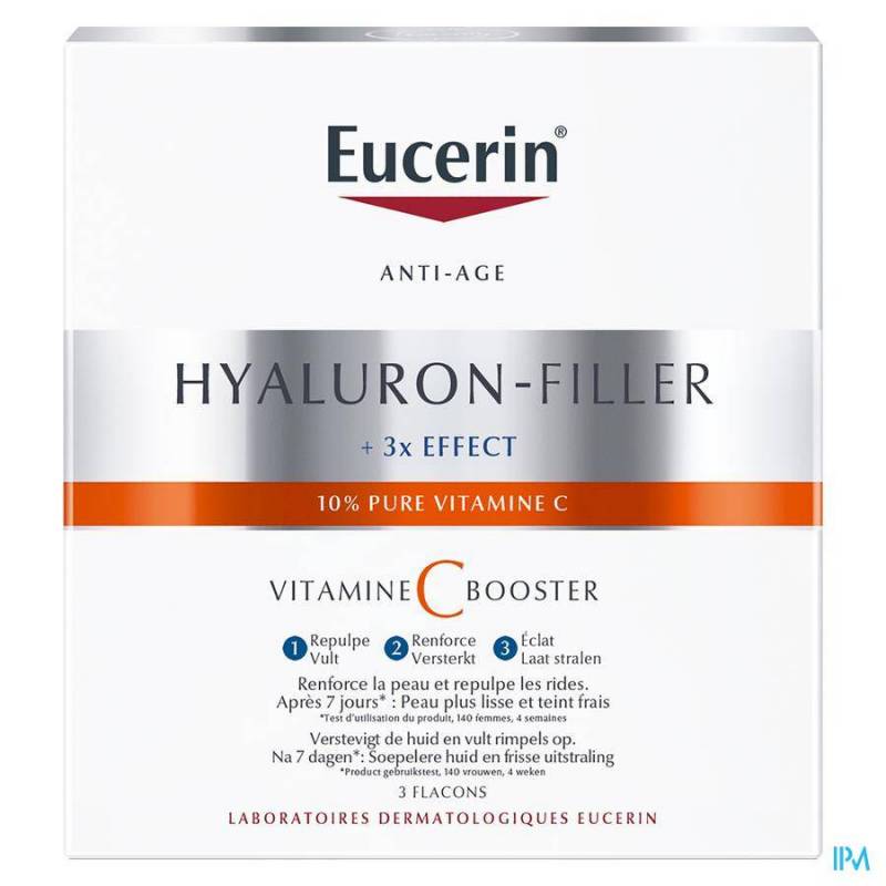 EUCERIN HYALURON FILLER X3 VITAMINE C 3X8ML NF
