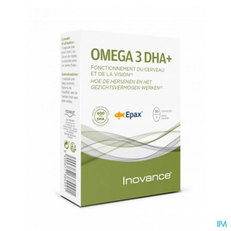 INOVANCE OMEGA 3 DHA CAPS 30