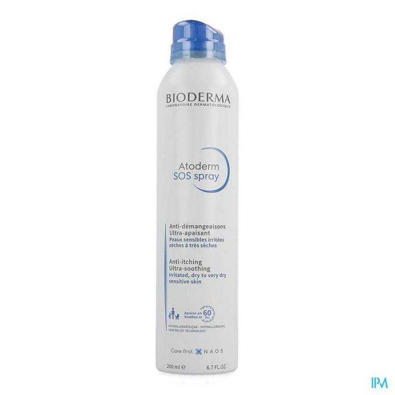 BIODERMA ATODERM SOS SPRAY Z/DOPSEL 200ML