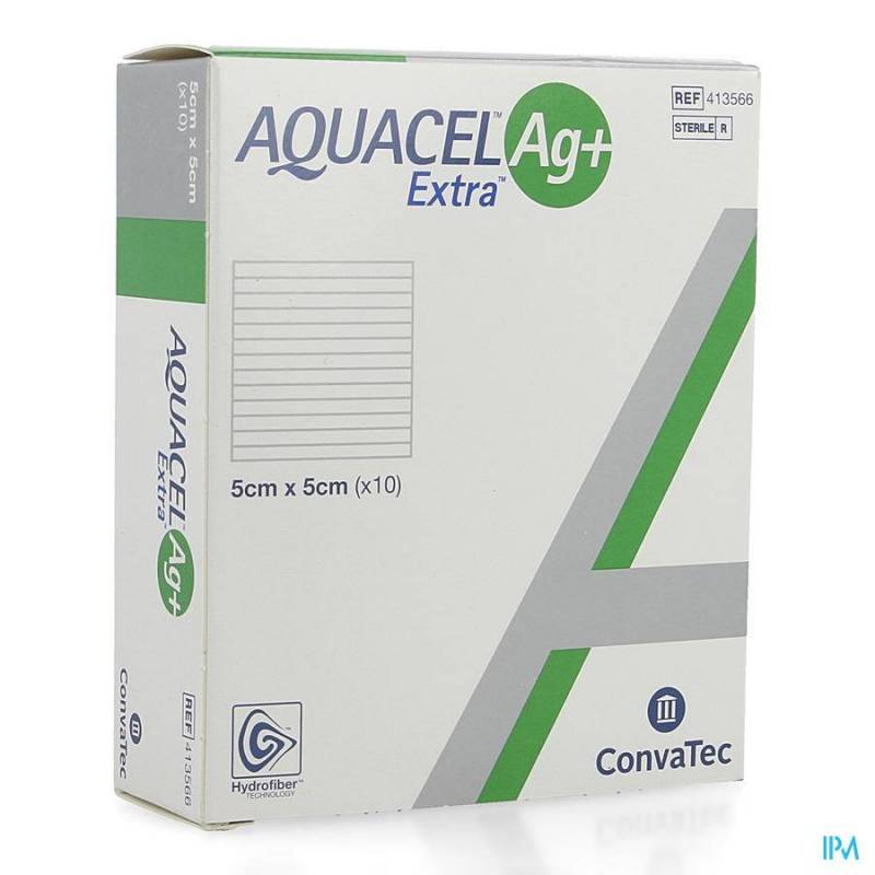 AQUACEL AG+ EXTRA 5 X 5CM 10 413566