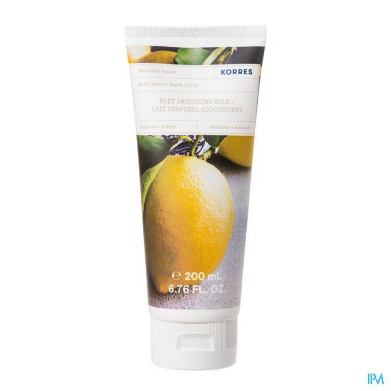 KORRES KB BASILIC CITRON LAIT CORPOREL 200ML