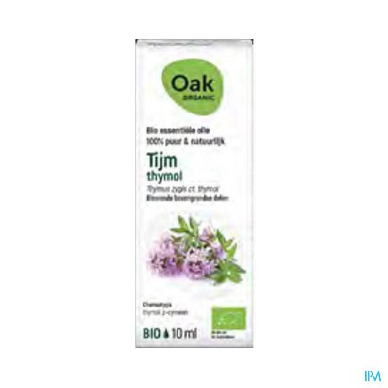 OAK ESS OLIE TIJM THYMOL 10ML BIO