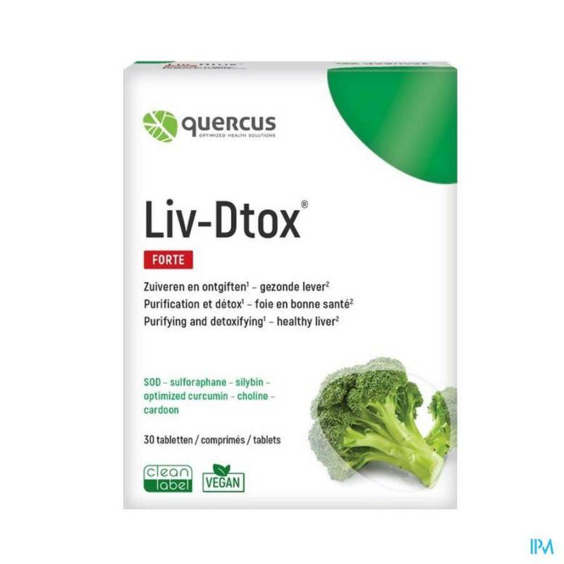 QUERCUS LIV-DTOX COMP 30