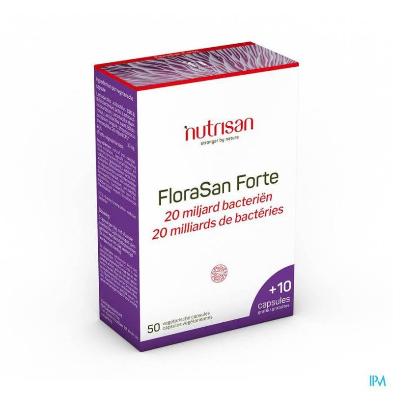 FLORASAN FORTE V-CAPS 5010 NUTRISAN