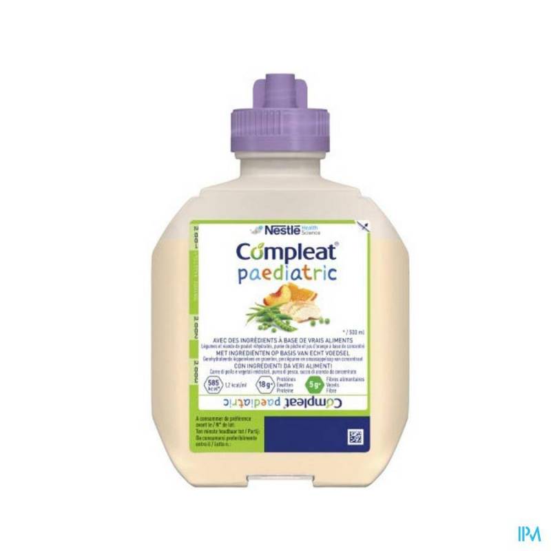 NESTLE NUTRITION COMPLEAT PAEDIATRIC FL 500ML