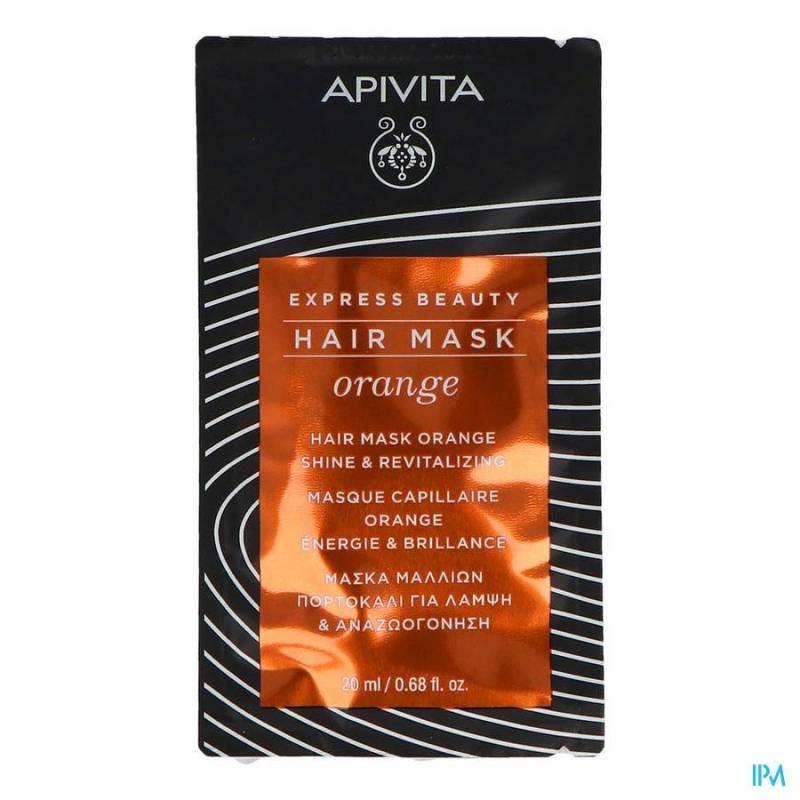 Apivita Express Haarmasker Revitaliserend 6x20ml