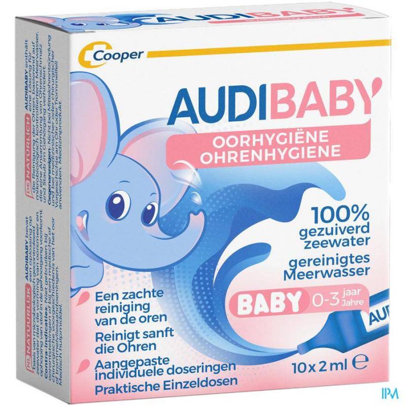 AUDIBABY UNIDOSES 10 X 2ML REMPL.1727130