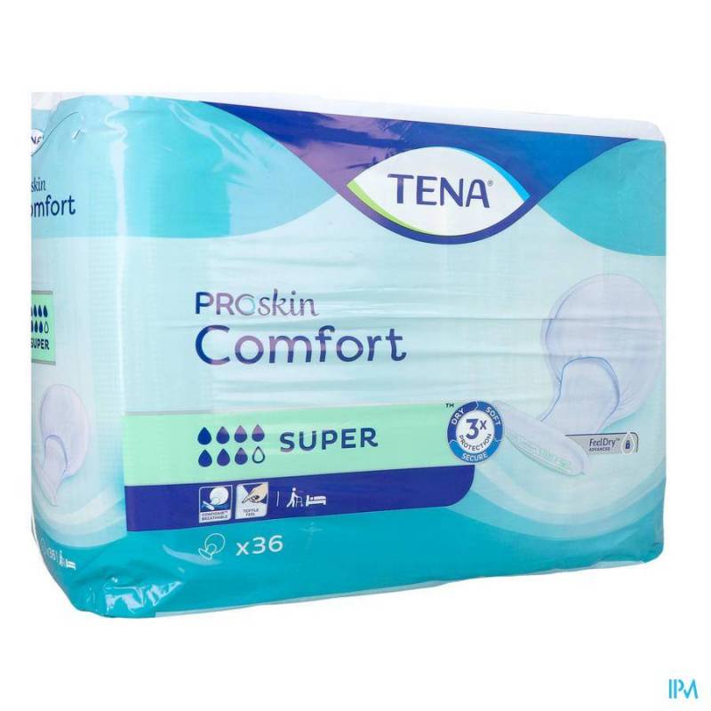 TENA PROSKIN COMFORT SUPER 36