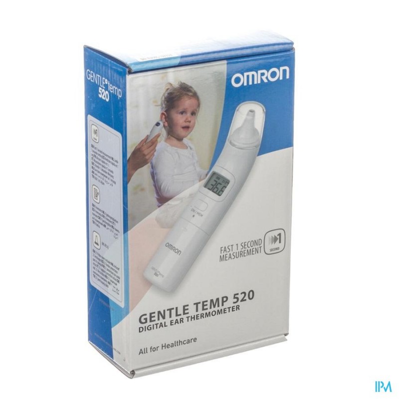 THERMOMETRE AURICULAIRE INFRAROUGE OMRON GENTLE TEMP 520 ⋆ EMM