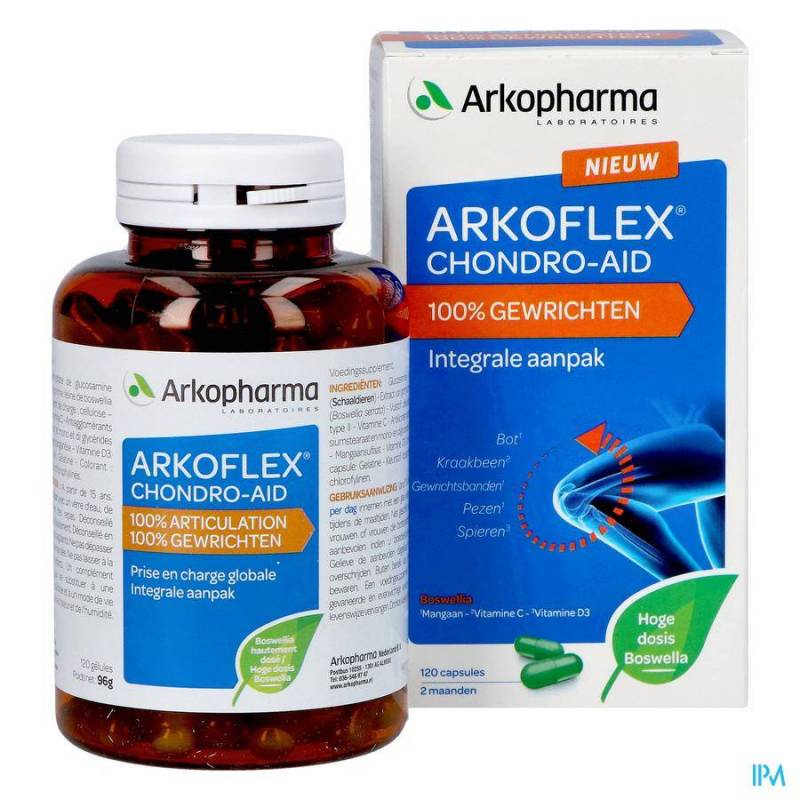 ARKOFLEX CHONDRO-AID 100% ARTICULATION CAPS 120