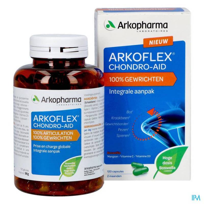 ARKOFLEX CHONDRO-AID 100% GEWRICHTEN CAPS 120