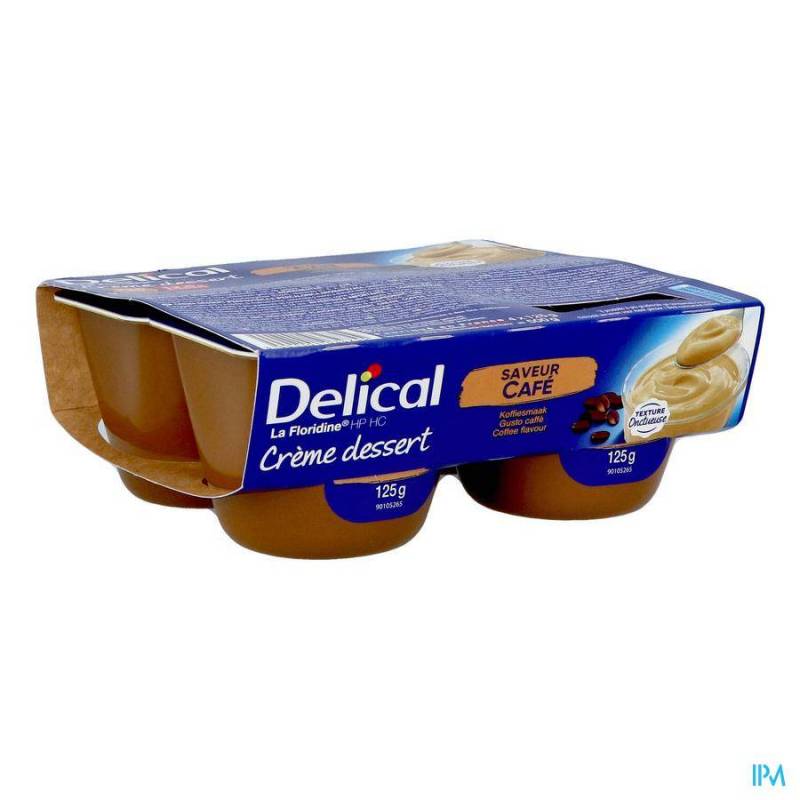 DELICAL CREME DESSERT LF CAFE NF4X125G