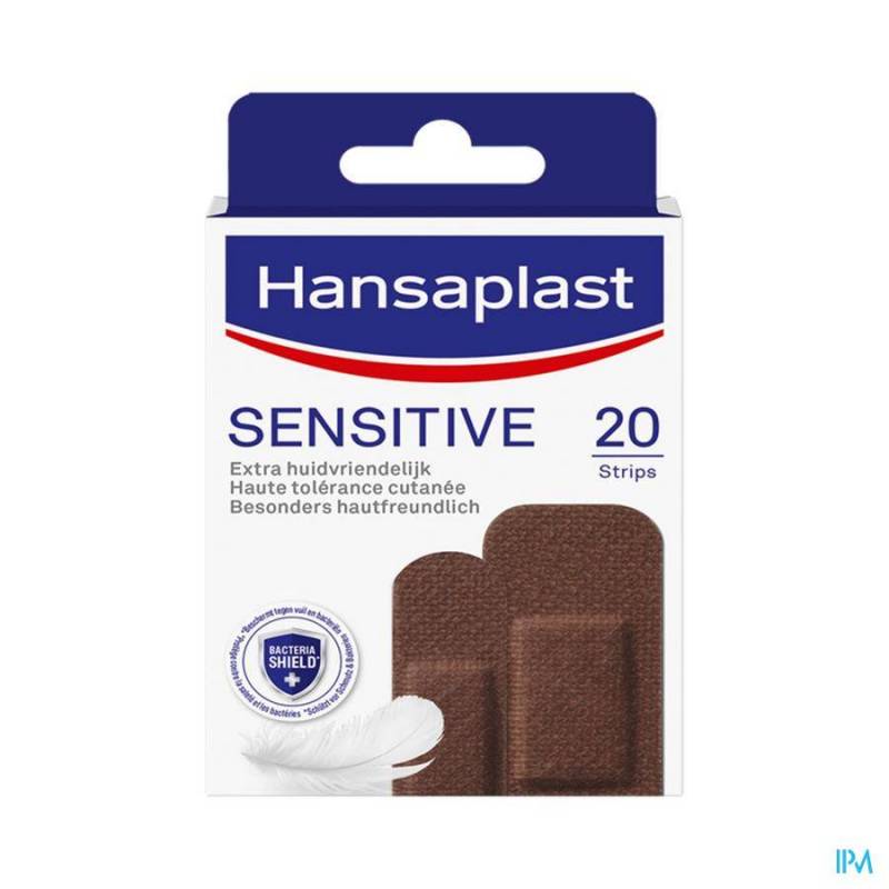 HANSAPLAST PLEISTERS SENSITIVE DARK 20