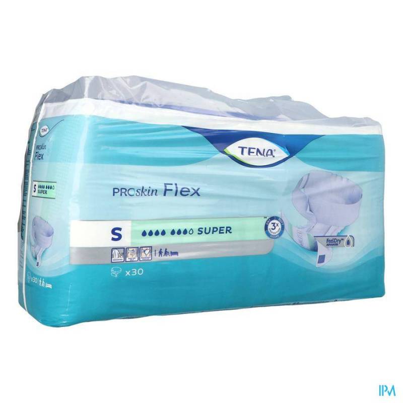 TENA PROSKIN FLEX SUPER SMALL 30