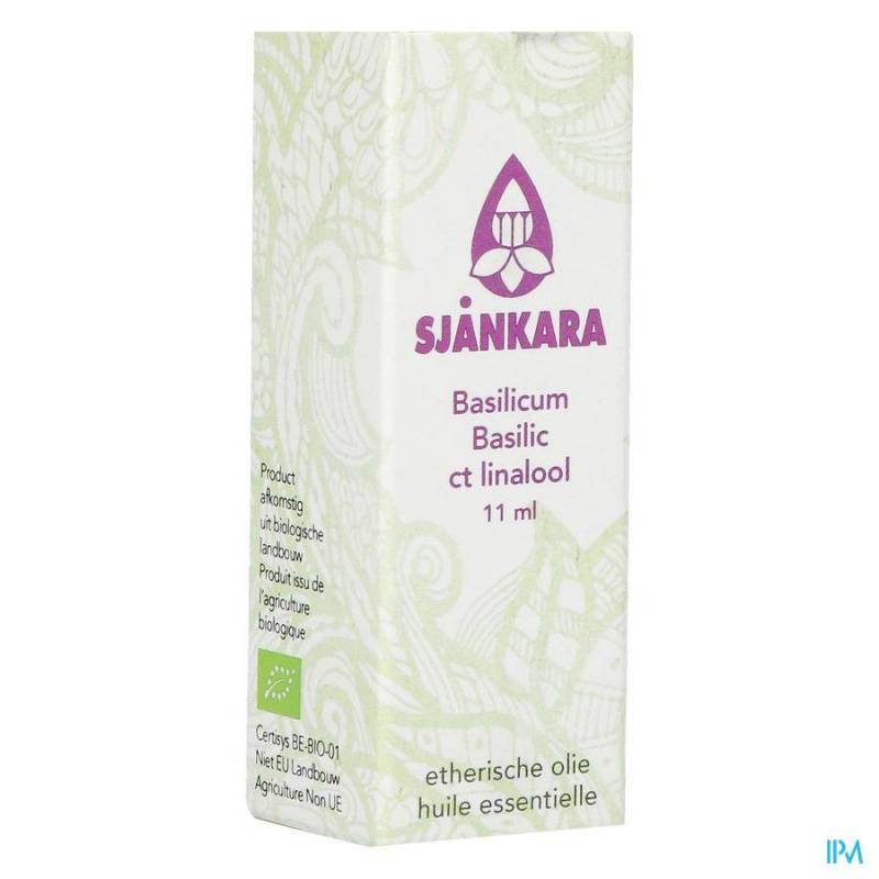 SJANKARA BASILICUM LINALOOL ESS. OLIE BIO 11ML