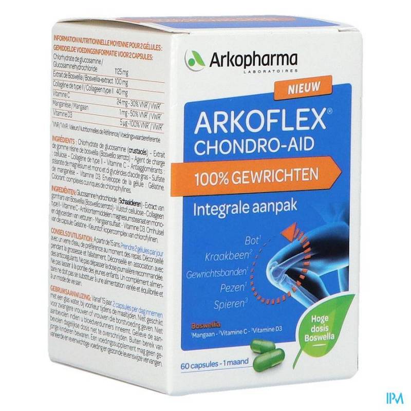 ARKOFLEX CHONDRO-AID 100% GEWRICHTEN COMP 60