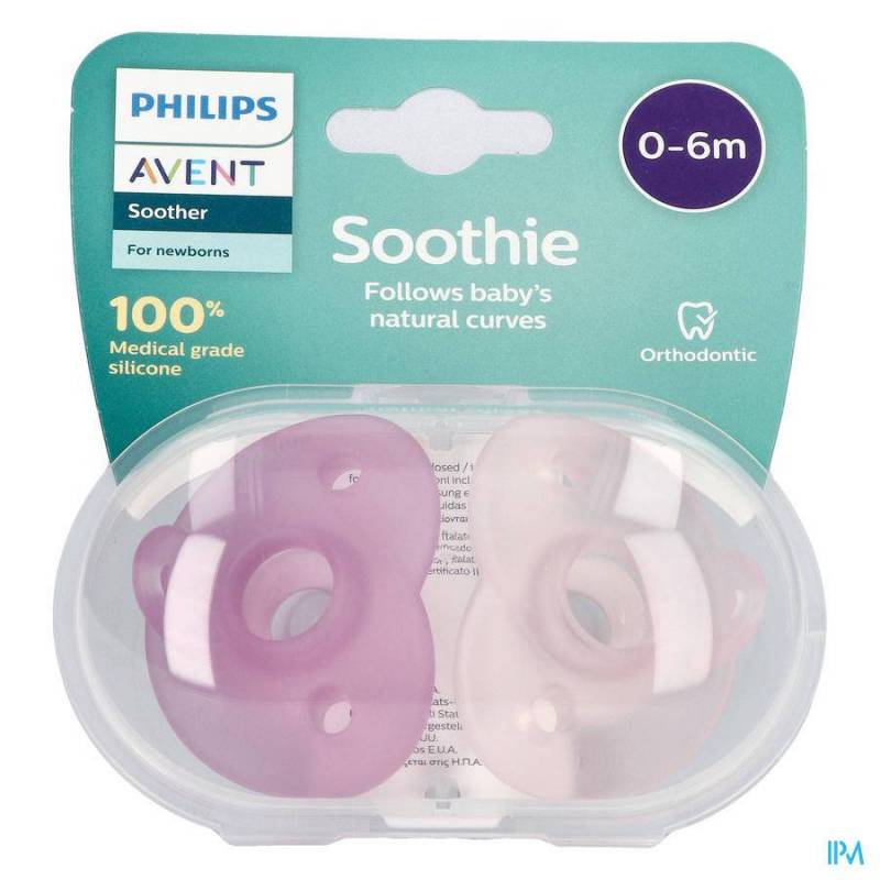PHILIPS AVENT FOPSPEEN 0M SOOTHIE GIRL