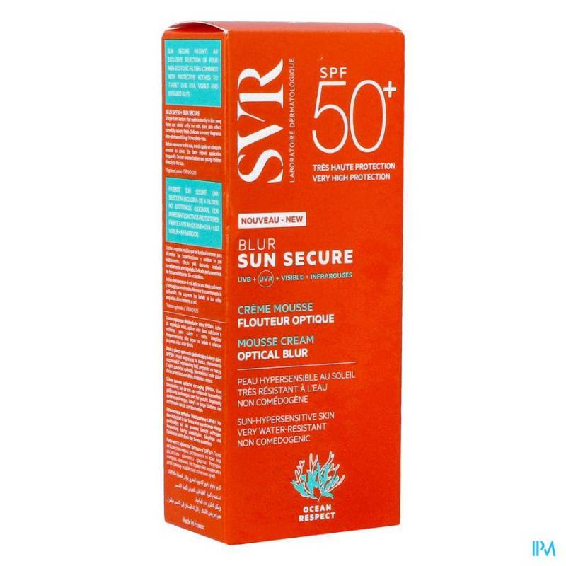 SVR SUN SECURE BLUR SPF50          50ML