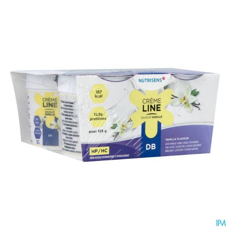 NUTRISENS CREMELINE HP/HC SL VANILLE 4X1