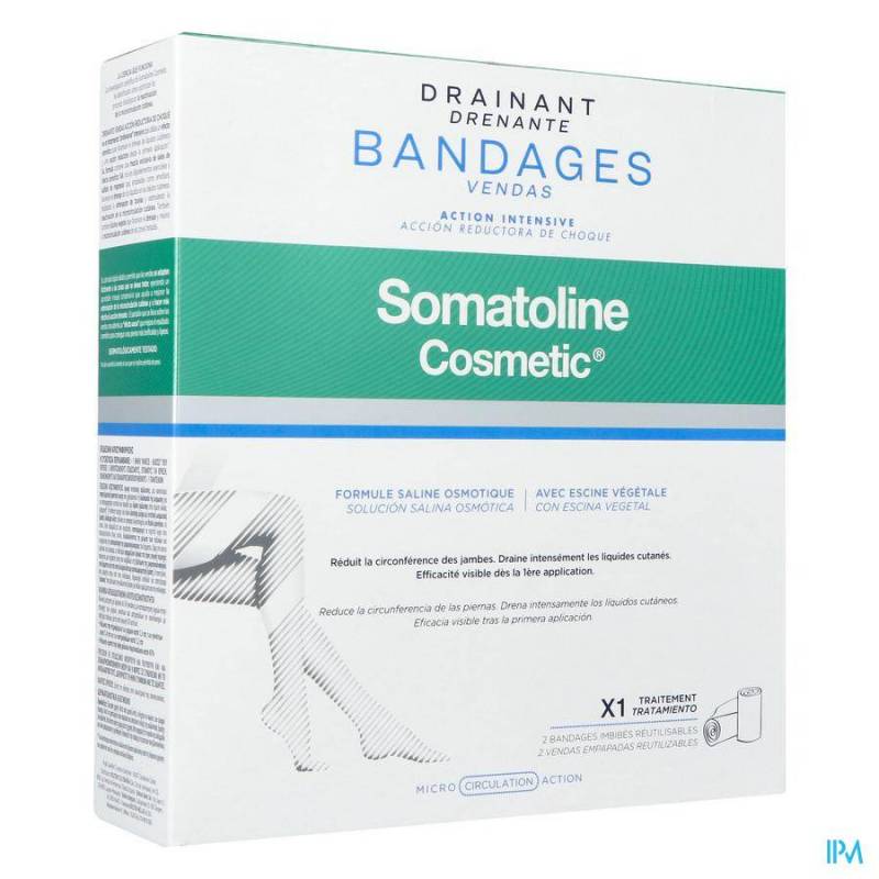 SOMATOLINE COSM. BANDAGES DRAINANT STARTERKIT