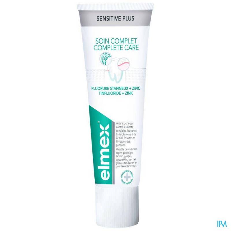 ELMEX SENSITIVE DENTIFRICE PLUS PROT. COMPL. 75ML