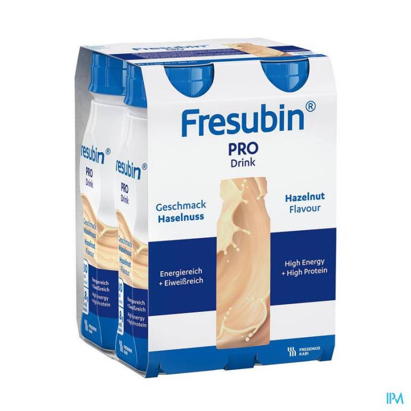 FRESUBIN PRO DRINK HAZELNOOT 4X200ML