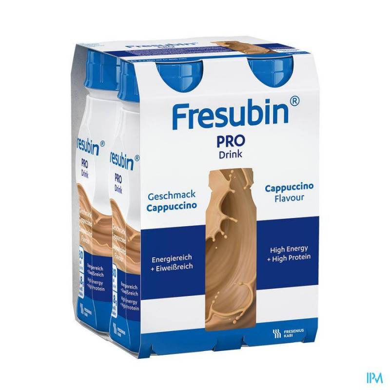 FRESUBIN PRO DRINK CAPPUCCINO FL 4X200ML