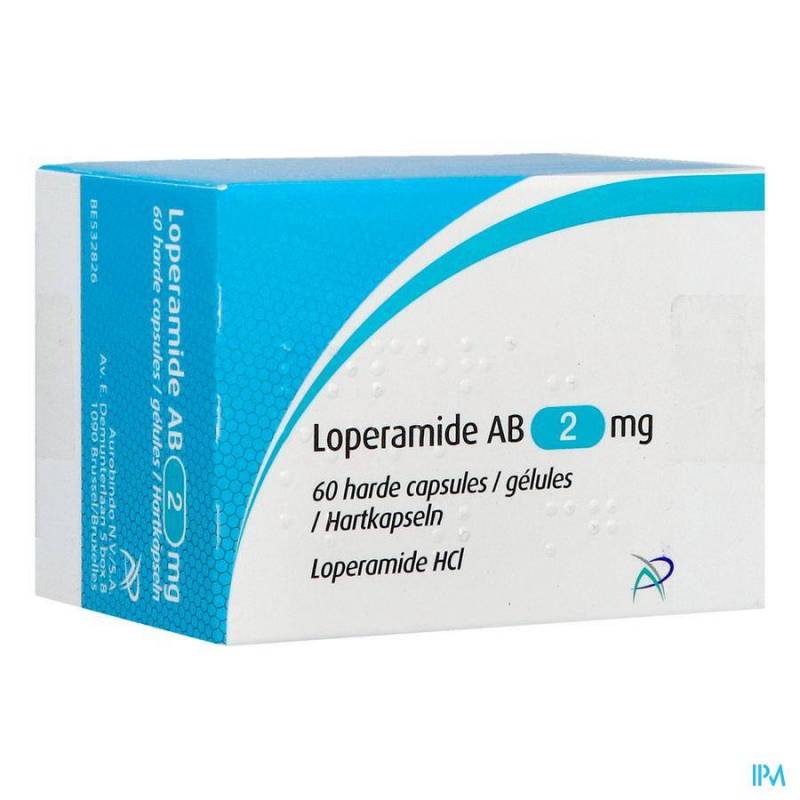 LOPERAMIDE AB 2MG CAPS DUR 60 X 2MG