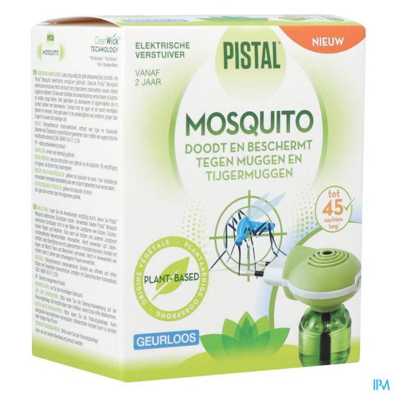 PISTAL FAMILLE DIFFUSEUR ELECTRIQUE A/MOUSTIQUES