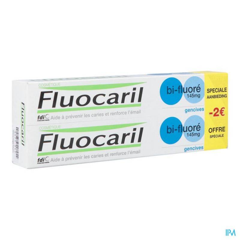 FLUOCARIL TANDP BI-FLUORE 145 GUM 2X75ML