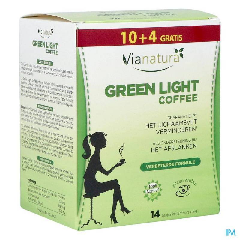 VIANATURA GREEN LIGHT COFFEE 10 SACHET 