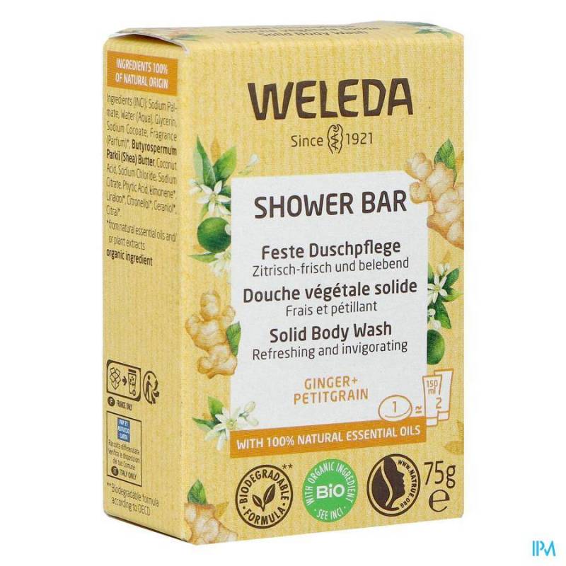 WELEDA SHOWER BAR CITRUSY FRESH 75G