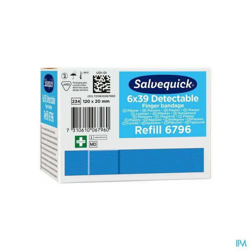 SALVEQUICK LANGE VINGERPLEISTER BLAUW 6796