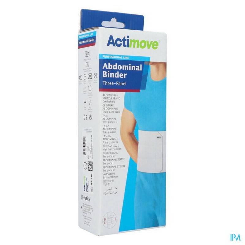 ACTIMOVE ABDOMINAL BINDER THREE PANEL 23CM L 1