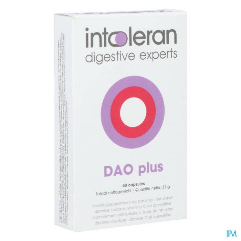 INTOLERAN DAO PLUS 50 CAPS