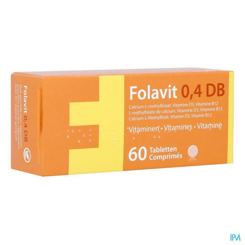 FOLAVIT 0,4MG DB COMP 60