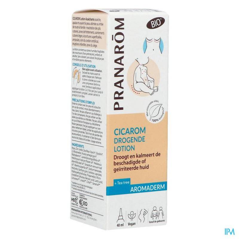 AROMADERM CICAROM LOTION ASSECHANTE BIO 40ML