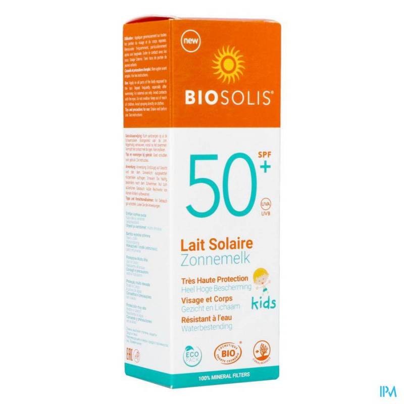 BIOSOLIS LAIT SOLAIRE KIDS IP50 100ML