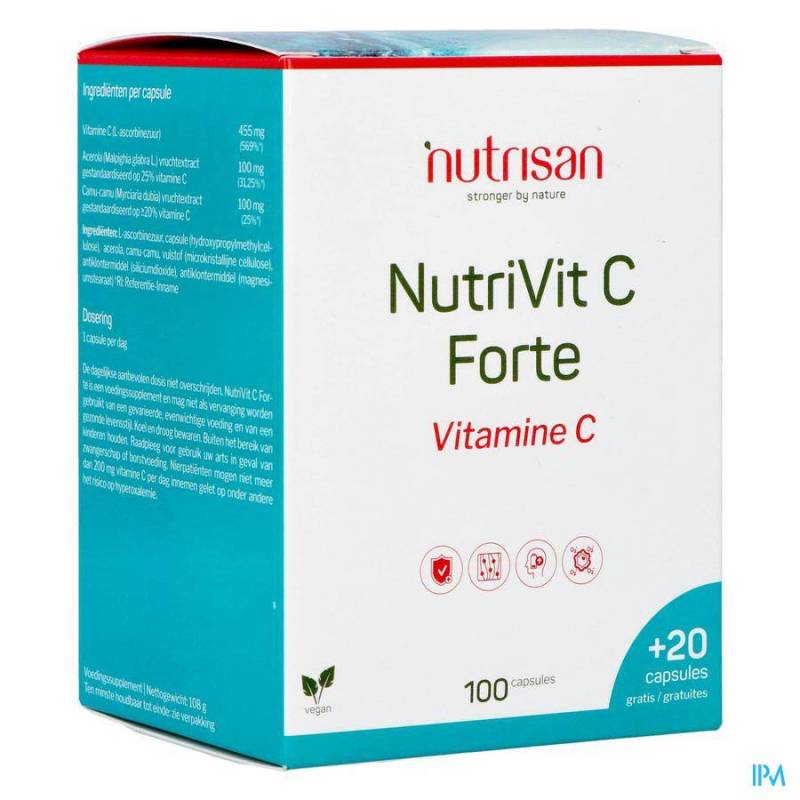 NUTRIVIT C FORTE V-CAPS 10020 GRATIS NUTRISAN
