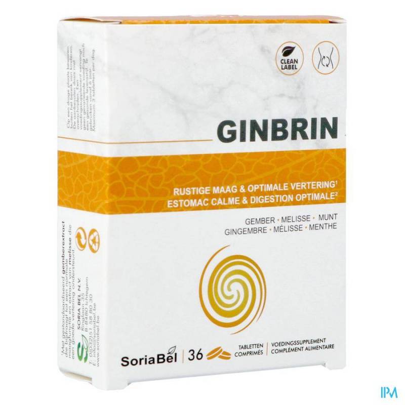 SORIA GINBRIN 10MG GINGEROL COMP 36