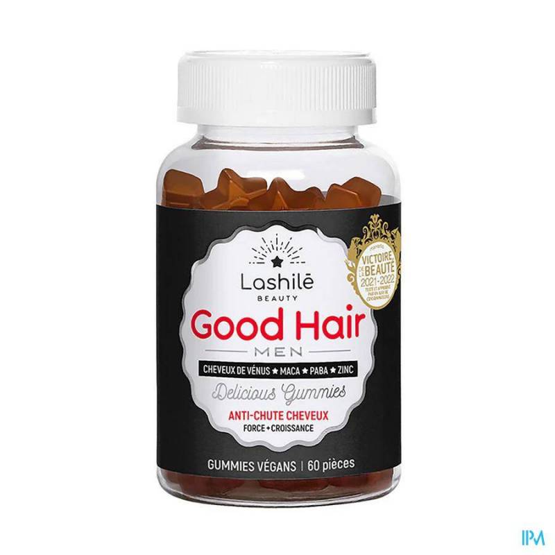 LASHILE GOOD HAIR MEN GOMMES 60