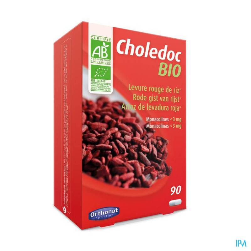 CHOLEDOC BIO 2,95 MONACOLINES CAPS 90 ORTHONAT